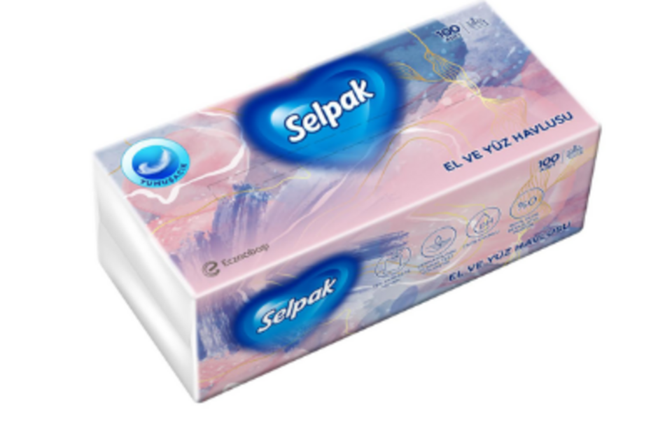 SELPAK EL VE YÜZ HAVLUSU 100 ADET